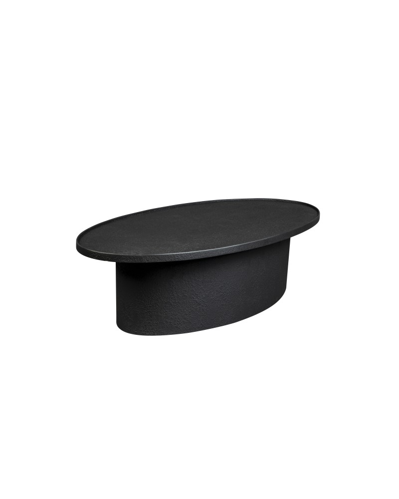 WINSTON Oval Coffee Table | Black