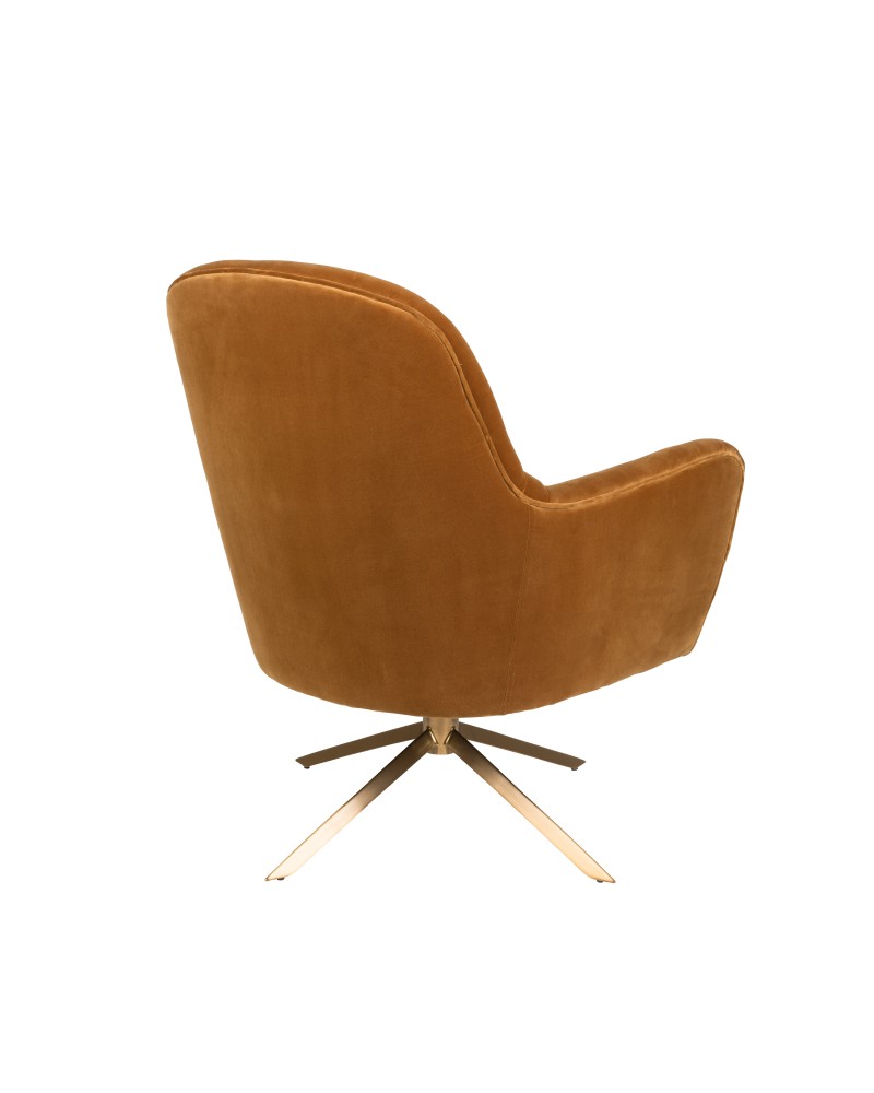 DU - LOUNGE CHAIR ROBUSTO WHISKEY FR