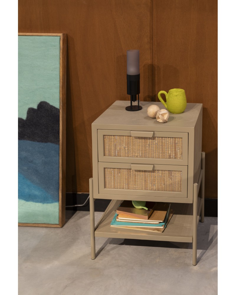 DU - SIDE TABLE BEDSTAND YASU BEIGE