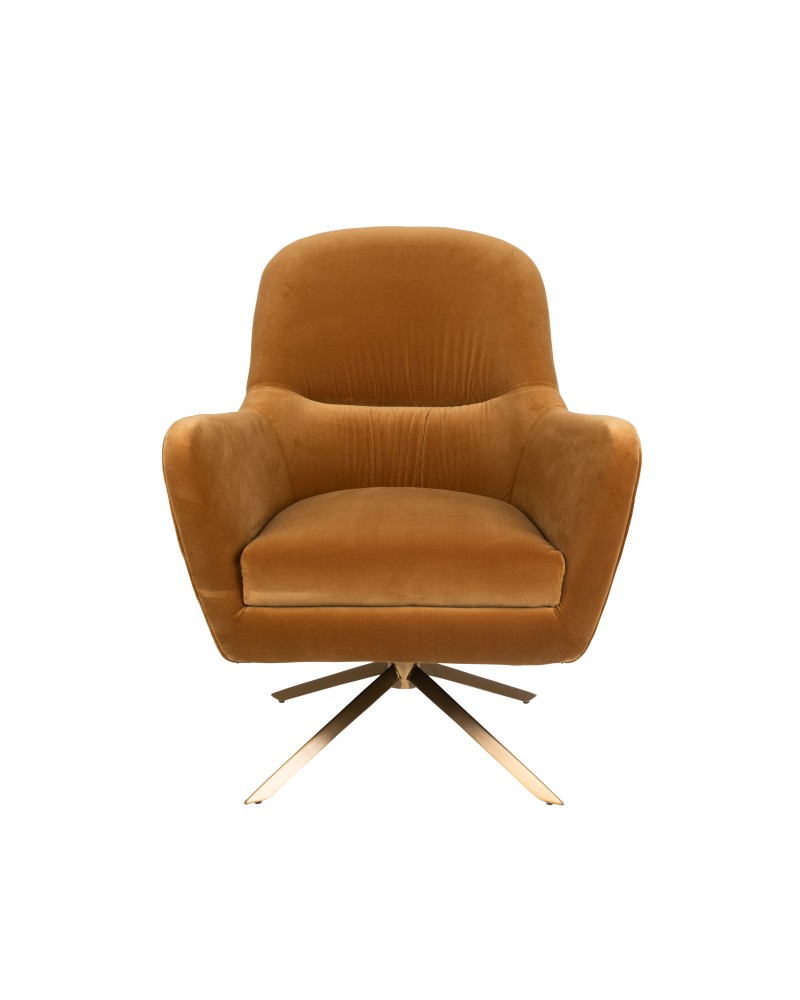 DU - LOUNGE CHAIR ROBUSTO WHISKEY FR