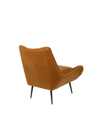 DU - LOUNGE CHAIR GLODIS WHISKEY