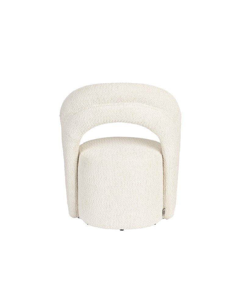 DU - LOUNGE CHAIR SEINA SWIVEL BEIGE
