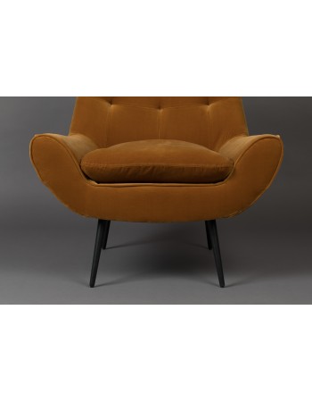 DU - LOUNGE CHAIR GLODIS WHISKEY