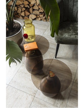 DU- SIDE TABLE SELENE(SET OF 2)