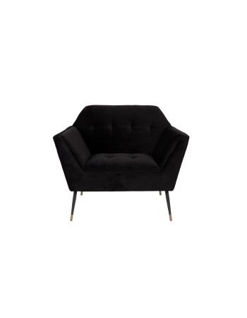 DU - LOUNGE CHAIR KATE BLACK