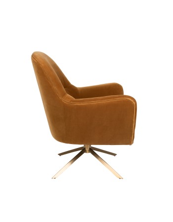 DU - LOUNGE CHAIR ROBUSTO WHISKEY FR