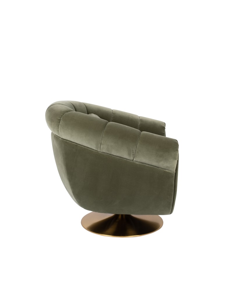 DU - LOUNGE CHAIR MEMBER OLIVE