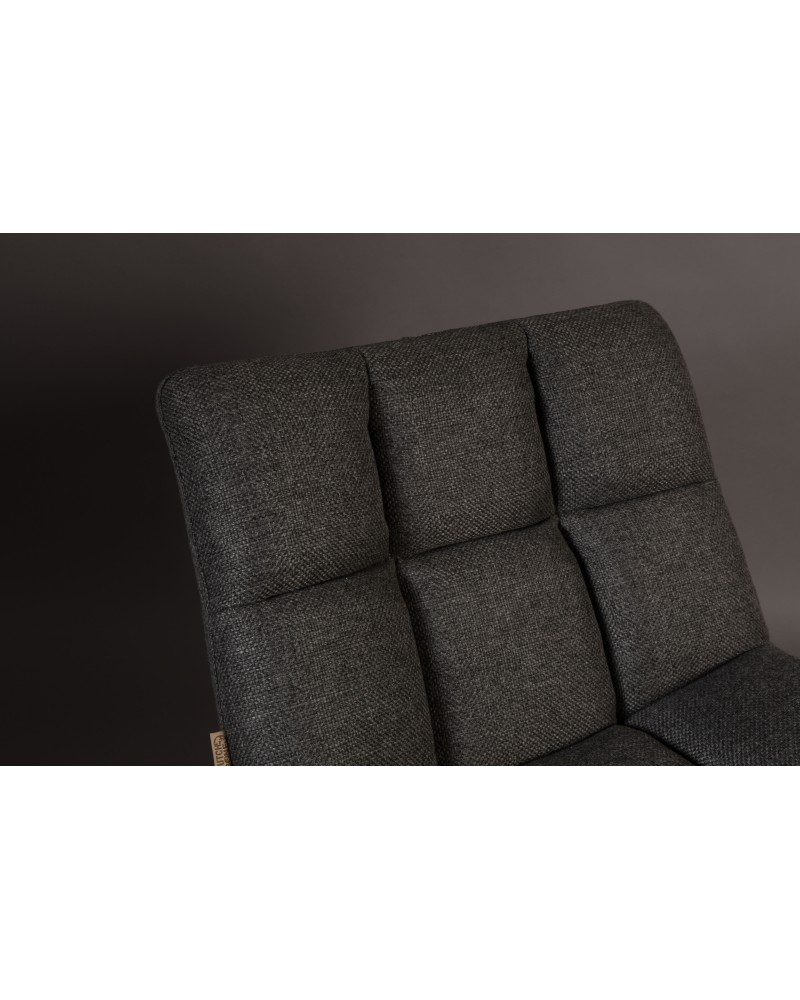 DU - LOUNGE CHAIR BAR DARK GREY
