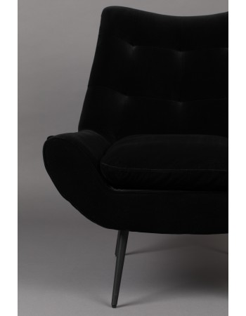 DU - LOUNGE CHAIR GLODIS NERO