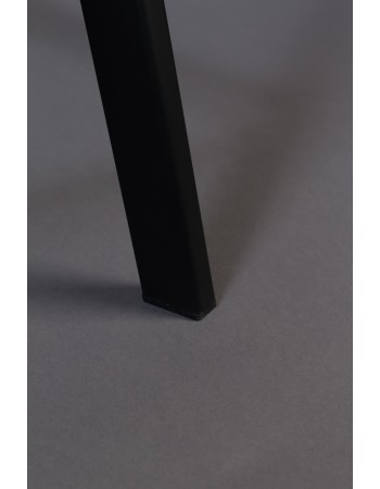 FRANKY Counter Stool | Velvet Petrol, Black legs
