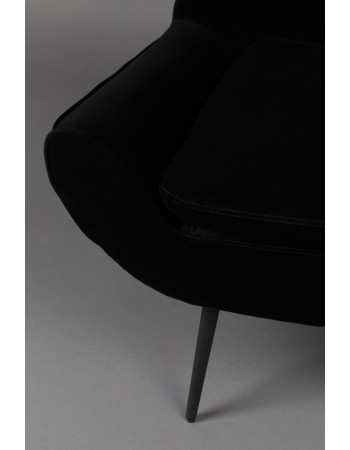 DU - LOUNGE CHAIR GLODIS NERO