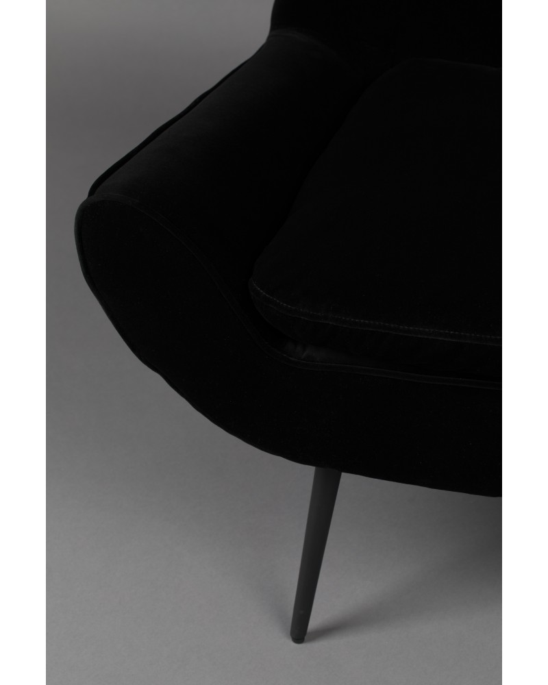 DU - LOUNGE CHAIR GLODIS NERO