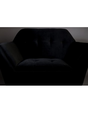 DU - LOUNGE CHAIR KATE BLACK