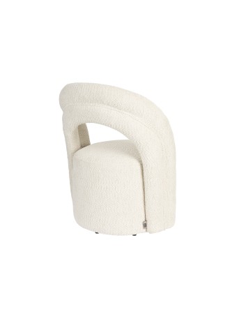 DU - LOUNGE CHAIR SEINA SWIVEL BEIGE