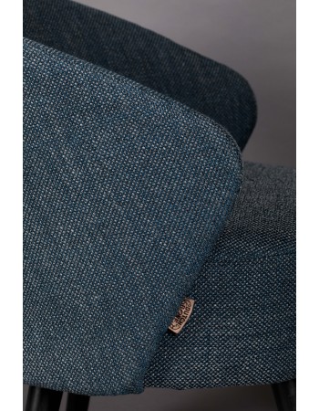 DU - LOUNGE CHAIR WALDO BLUE