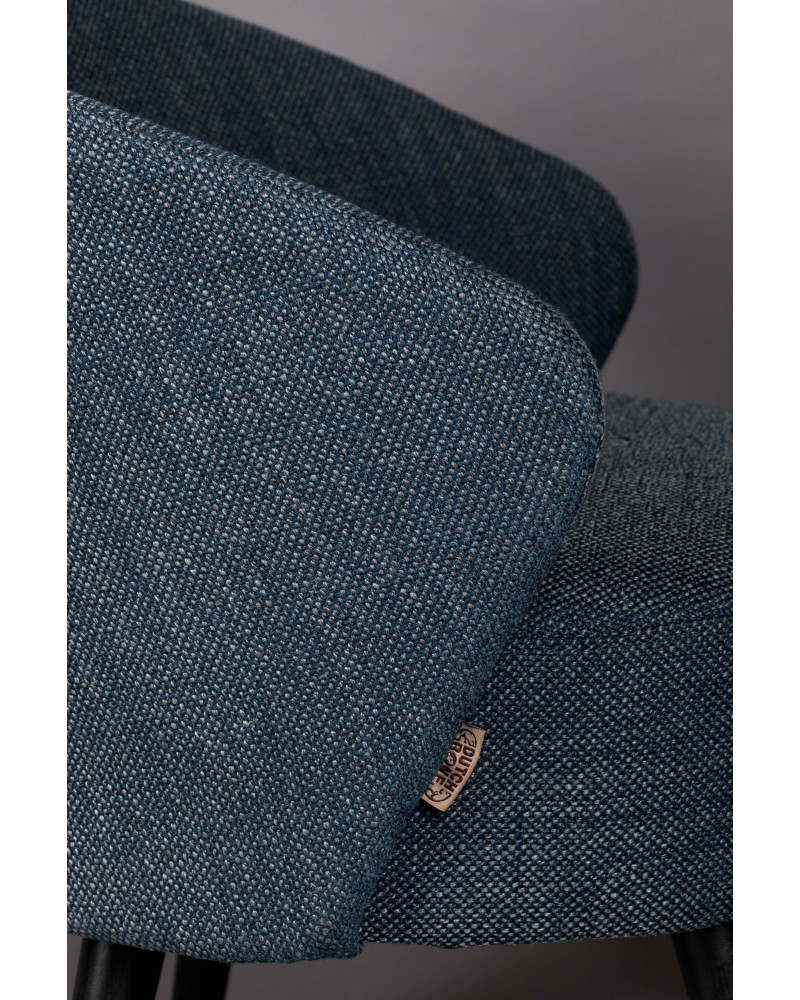 DU - LOUNGE CHAIR WALDO BLUE