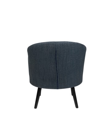 DU - LOUNGE CHAIR WALDO BLUE