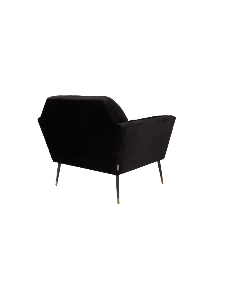 DU - LOUNGE CHAIR KATE BLACK