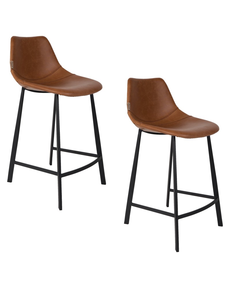 FRANKY Counter Stool | Brown