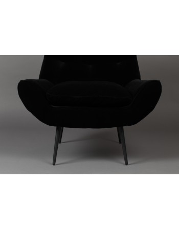 DU - LOUNGE CHAIR GLODIS NERO