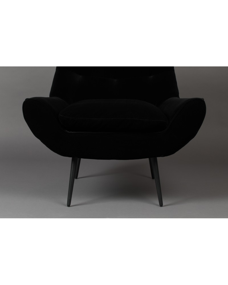 DU - LOUNGE CHAIR GLODIS NERO