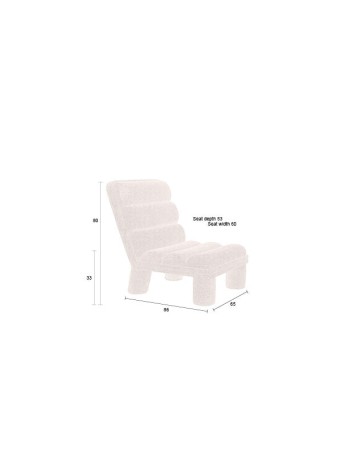 FERN Lounge Chair | Beige