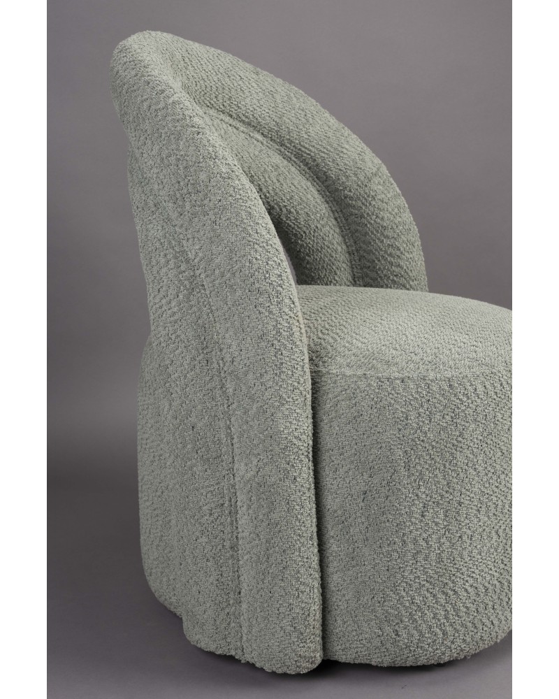 DU - LOUNGE CHAIR SEINA SWIVEL GREEN