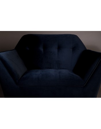 DU - LOUNGE CHAIR KATE DEEP BLUE