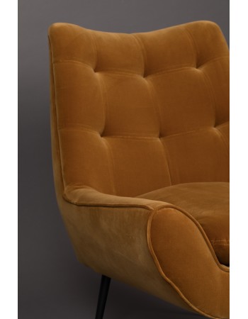 DU - LOUNGE CHAIR GLODIS WHISKEY