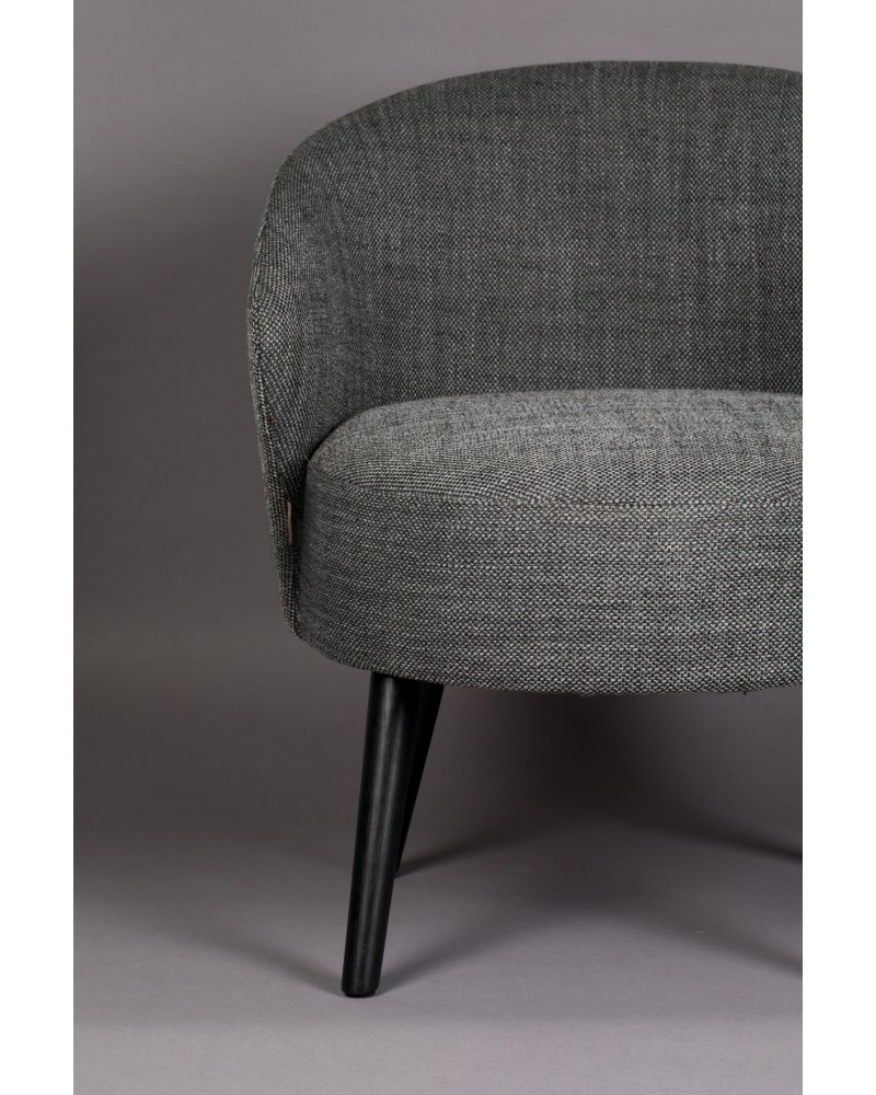 DU - LOUNGE CHAIR WALDO ANTHRACITE
