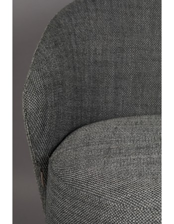 DU - LOUNGE CHAIR WALDO ANTHRACITE