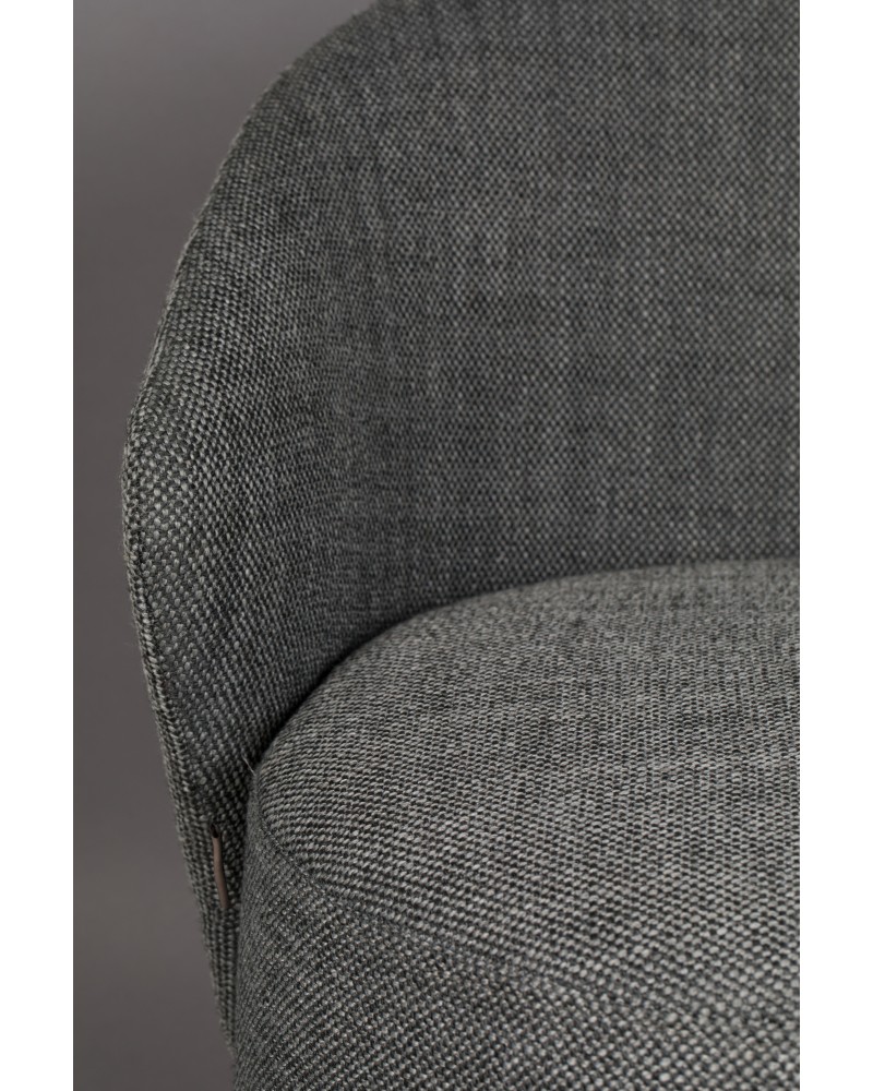 DU - LOUNGE CHAIR WALDO ANTHRACITE