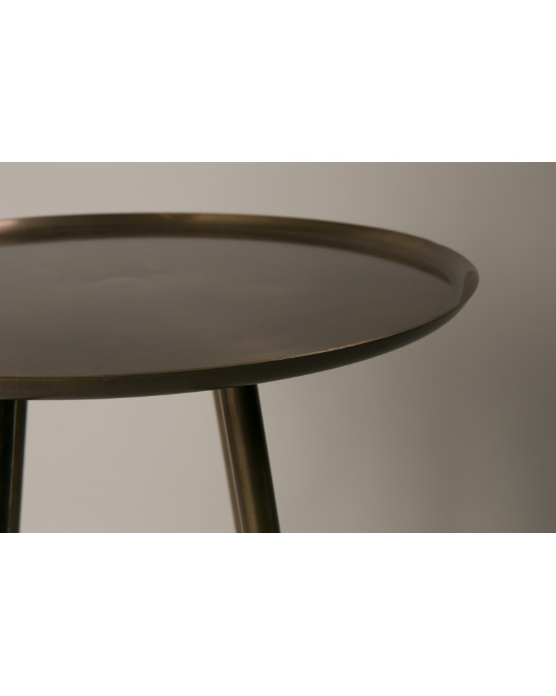 ELIOT Side Table | Brass Antique