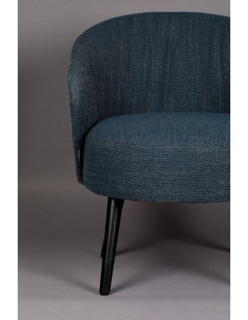 DU - LOUNGE CHAIR WALDO BLUE