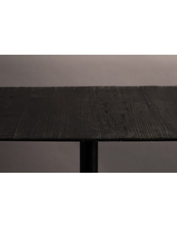 DU - COUNTER TABLE BRAZA SQUARE BLACK