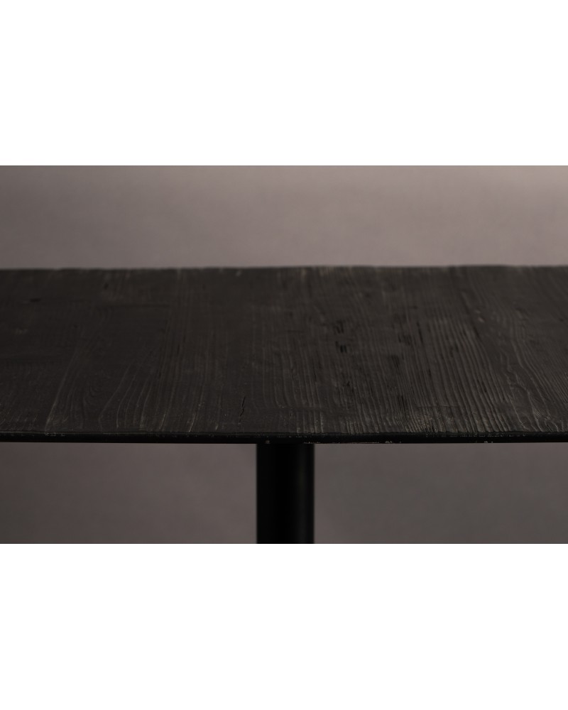 DU - COUNTER TABLE BRAZA SQUARE BLACK