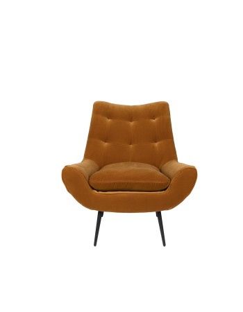 DU - LOUNGE CHAIR GLODIS WHISKEY