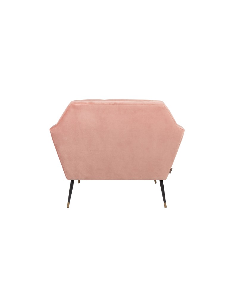 DU - LOUNGE CHAIR KATE PINK CLAY