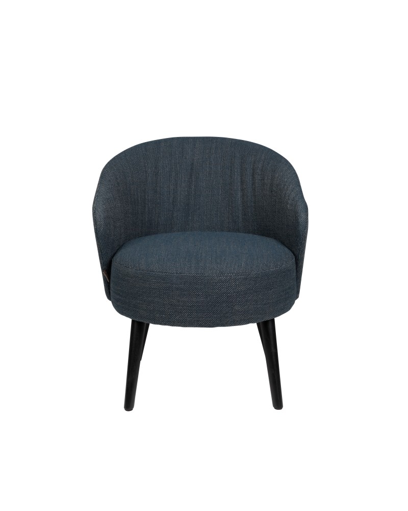 DU - LOUNGE CHAIR WALDO BLUE