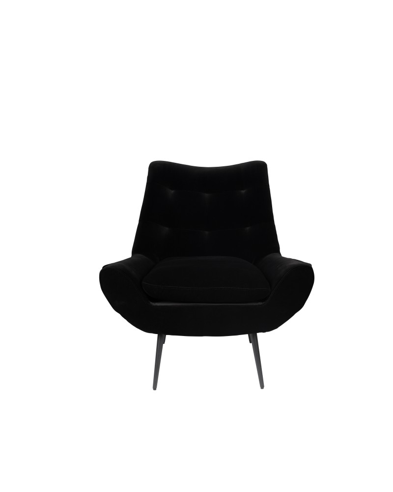 DU - LOUNGE CHAIR GLODIS NERO