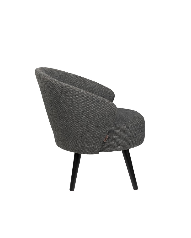 DU - LOUNGE CHAIR WALDO ANTHRACITE