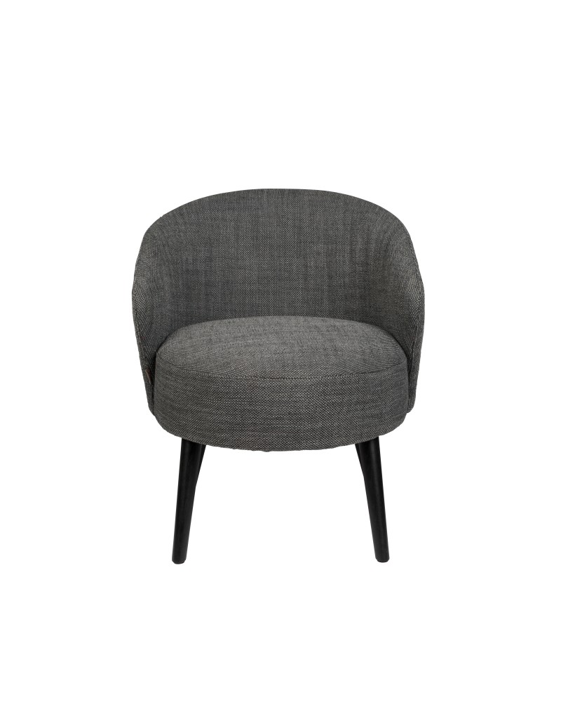 DU - LOUNGE CHAIR WALDO ANTHRACITE