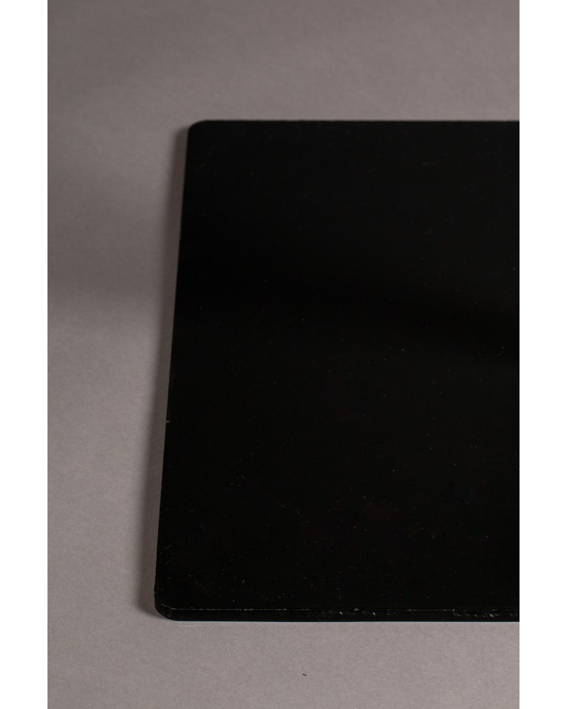 DU - COUNTER TABLE BRAZA SQUARE BLACK