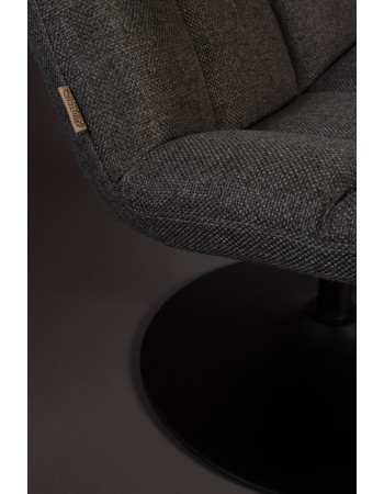 DU - LOUNGE CHAIR BAR DARK GREY