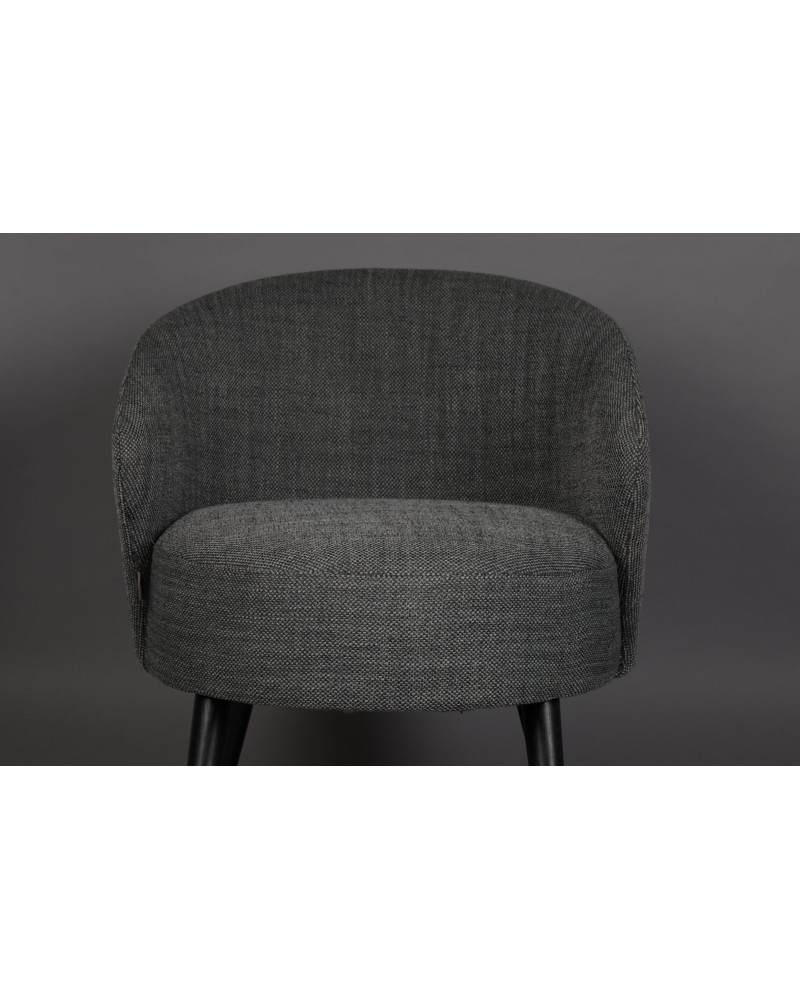 DU - LOUNGE CHAIR WALDO ANTHRACITE