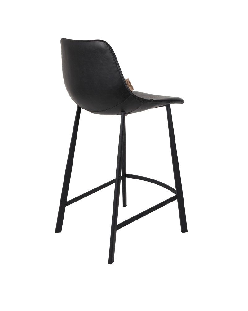 FRANKY Counter Stool | Black