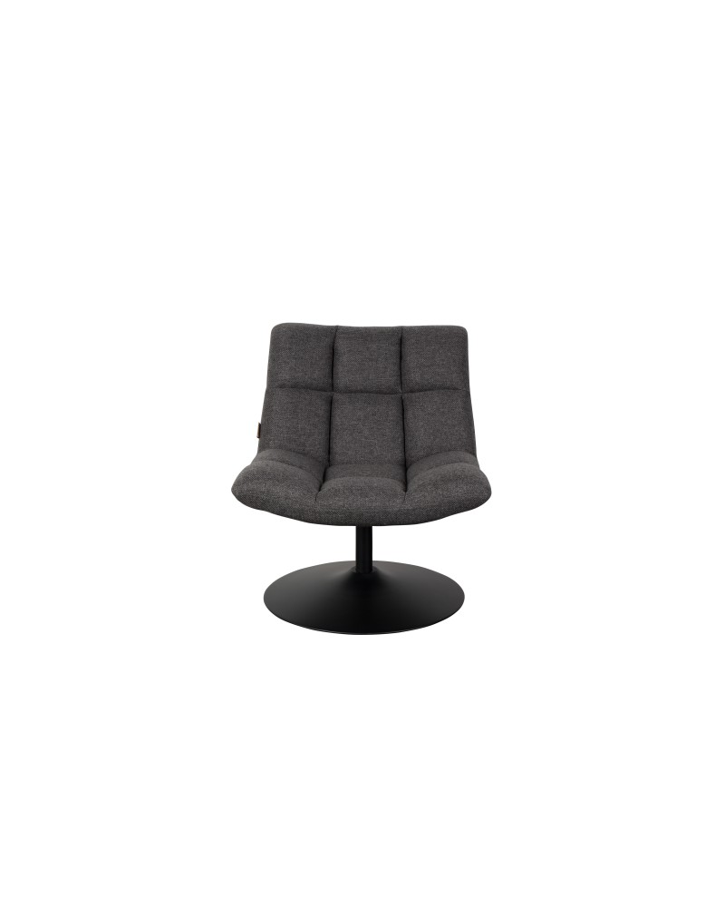 DU - LOUNGE CHAIR BAR DARK GREY