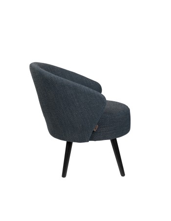 DU - LOUNGE CHAIR WALDO BLUE