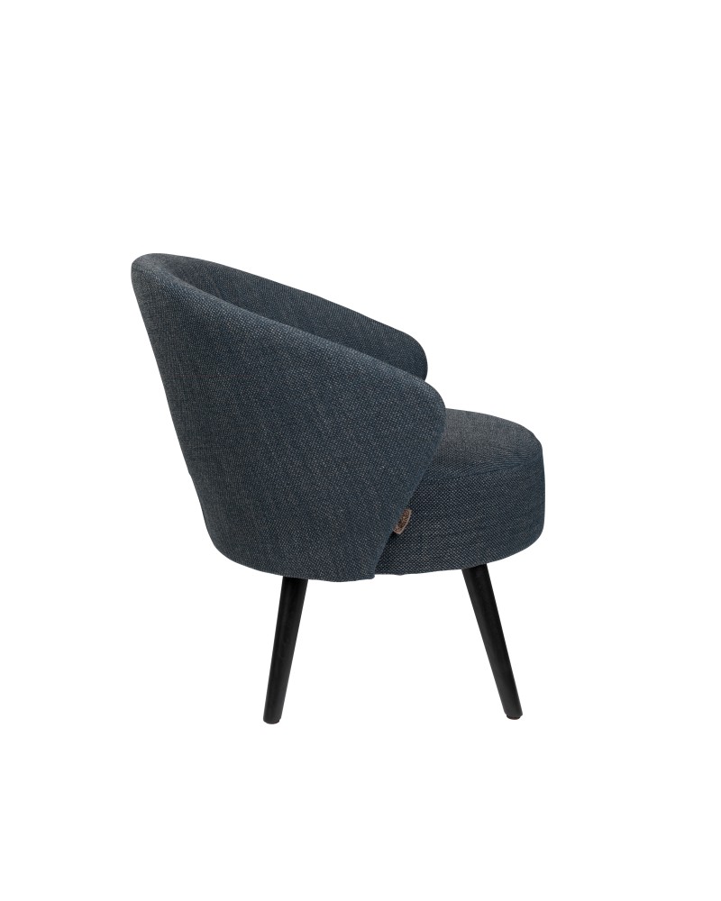 DU - LOUNGE CHAIR WALDO BLUE