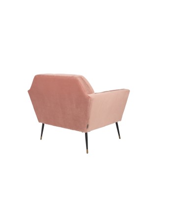 DU - LOUNGE CHAIR KATE PINK CLAY